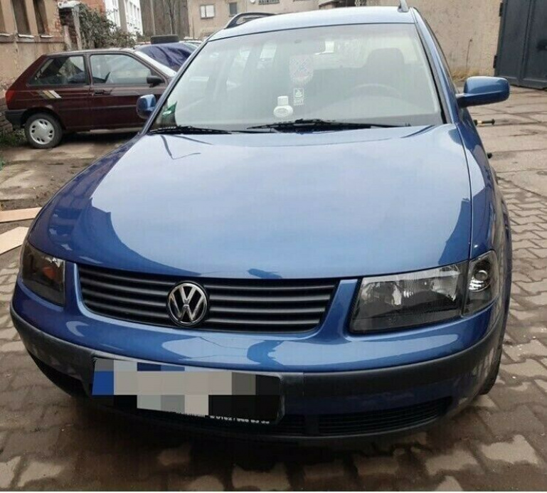 Upgrade Design Klarglas Scheinwerfer für VW Passat B5 3B 96-00 schwarz
